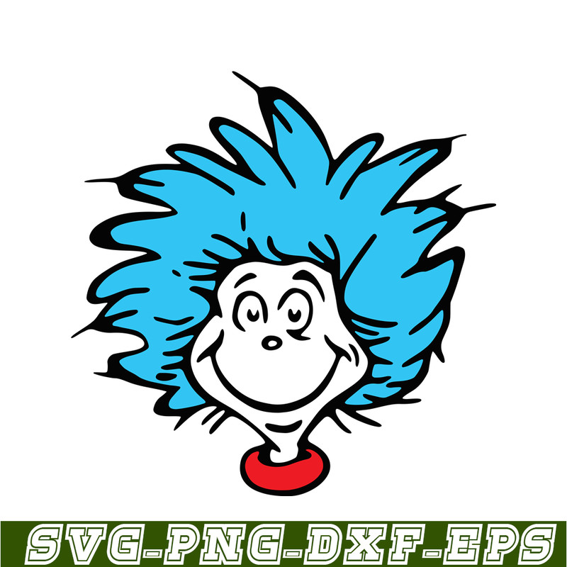 DS104122338-Thing 2 Character SVG, Dr Seuss SVG, Cat in the Hat SVG DS104122338.png