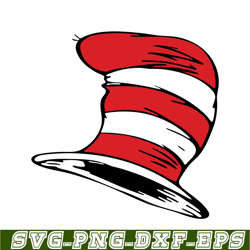 dr seuss the hat svg, dr seuss svg, cat in the hat svg ds104122353