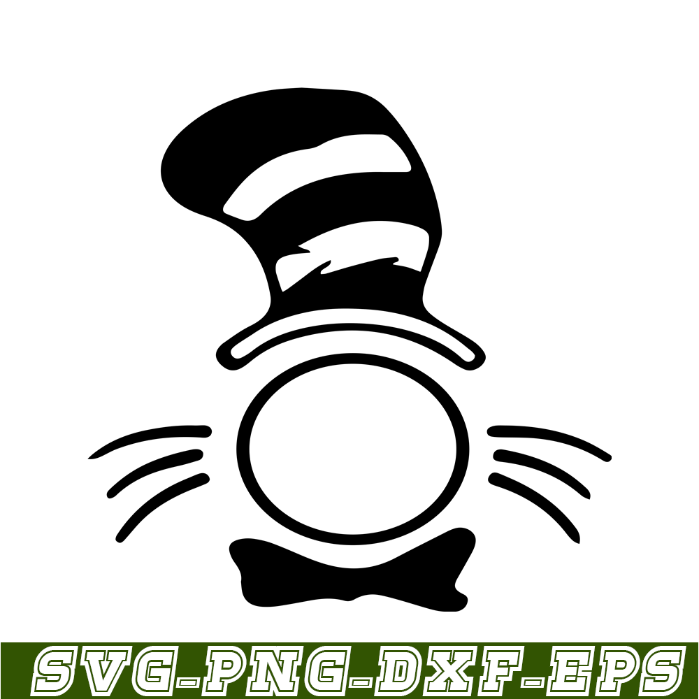 DS105122306-The Cat In The Black Hat Monogram SVG, Dr Seuss SVG, Cat in the Hat SVG DS105122306.png