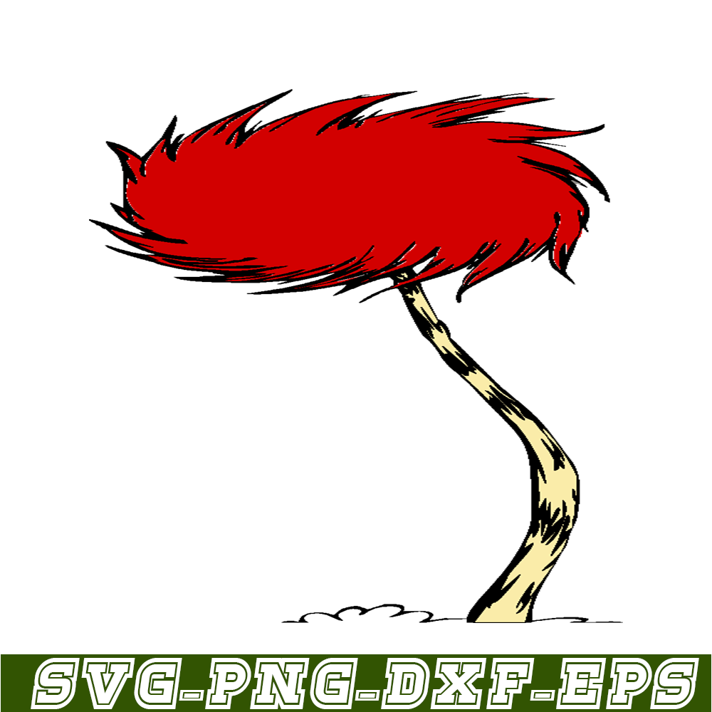 DS205122313-The Red Tree SVG, Dr Seuss SVG, Dr. Seuss' the Lorax SVG DS205122313.png