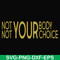 FN000750-Not your body choice svg, png, dxf, eps file FN000750.jpg