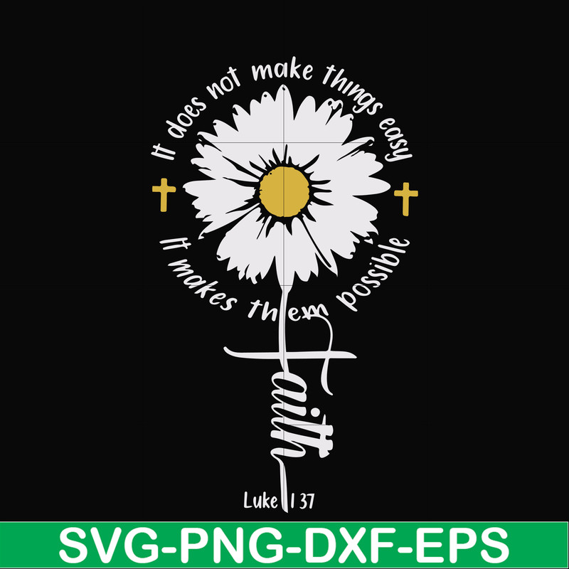 FN000990-It does not make things easy it makes them possible svg, png, dxf, eps file FN000990.jpg