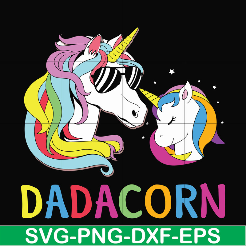 FTD123-Dadacorn svg, png, dxf, eps, digital file FTD123.jpg