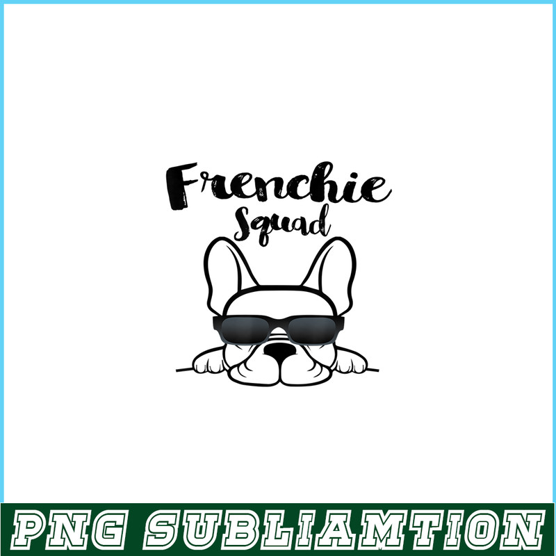 HL161023101-Frenchie Bulldog Squad PNG, Frenchie Dog Lover PNG, French Dog Artwork PNG.png