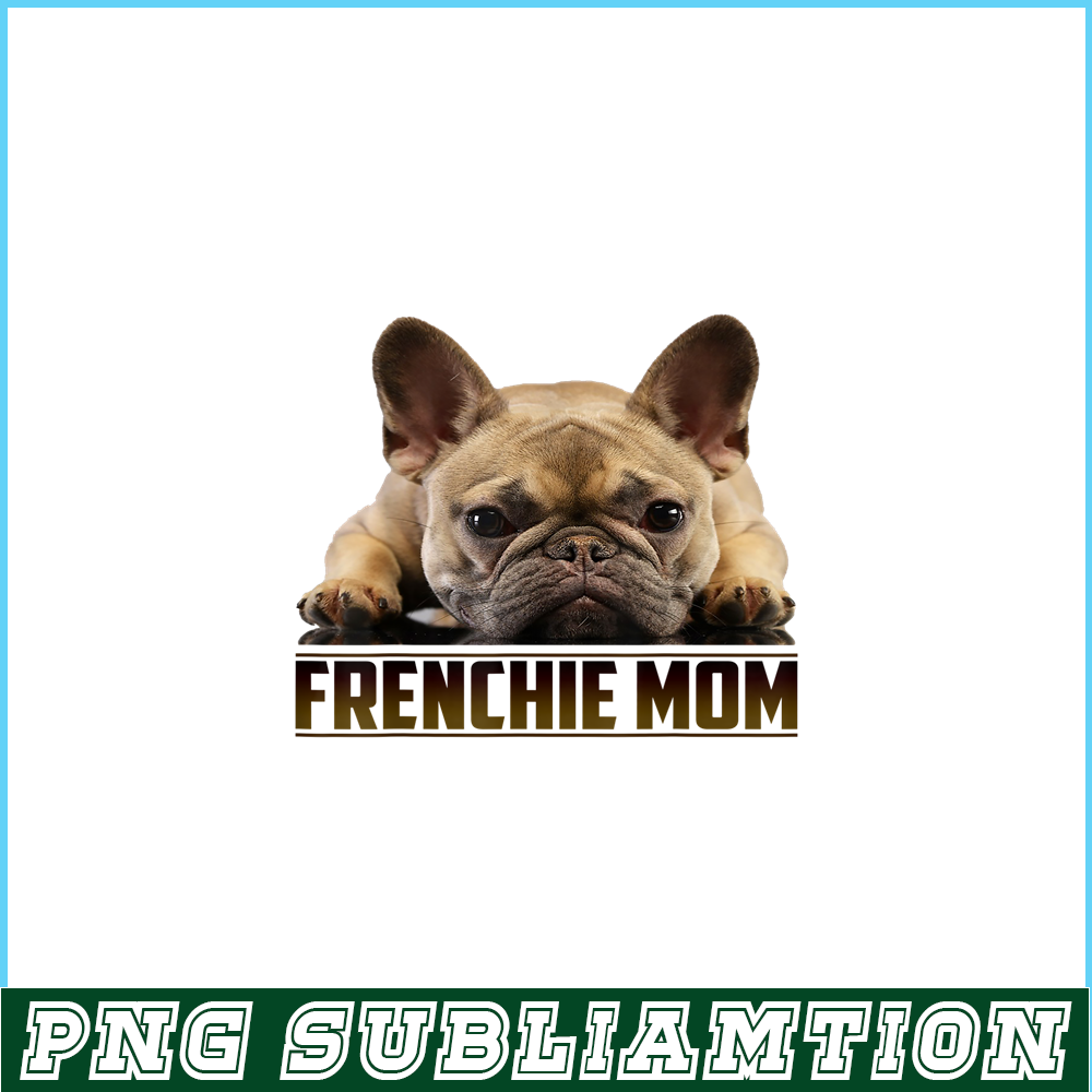 HL161023140-Frenchie Mom Bulldog Mascot PNG, French Bulldog PNG, French Dog Artwork PNG.png