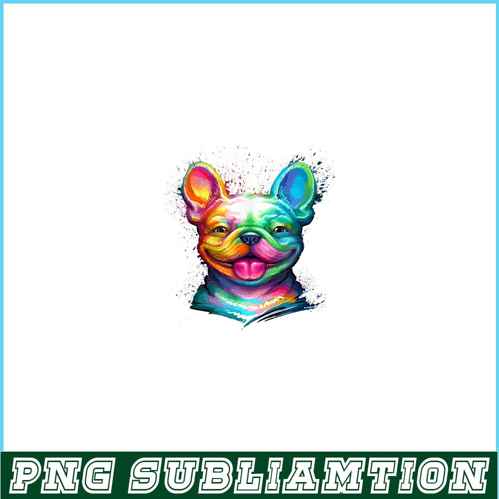 HL161023155-Happy French Bulldog Smiling Face PNG, Frenchie Bulldog PNG, French Dog Artwork PNG.png