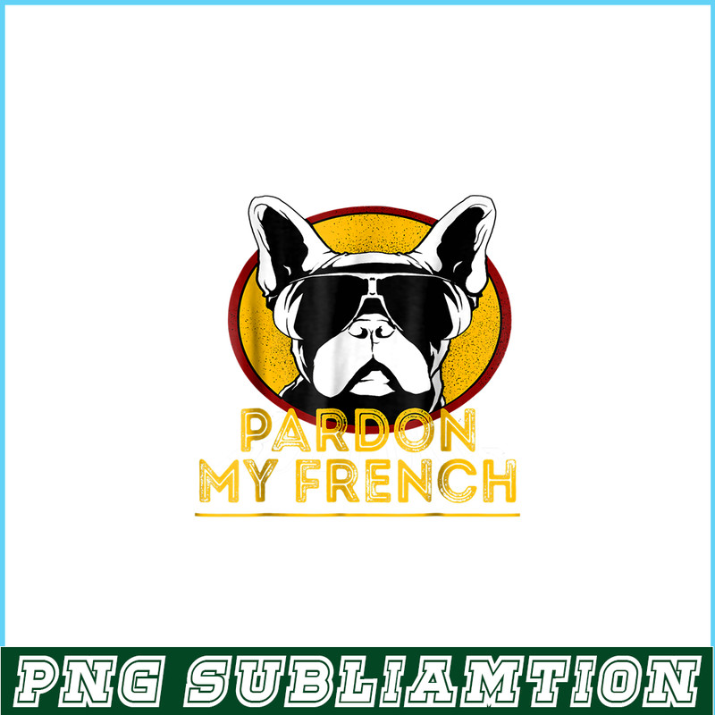 HL161023189-Pardon My French Bulldog Mascot PNG, Frenchie Bulldog PNG, French Dog Artwork PNG.png
