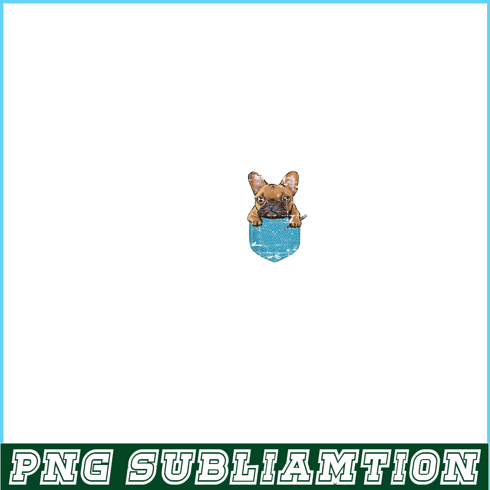 HL16102326-Cute Pet Dog PNG, French Bulldog PNG, Bulldog Mascot PNG.png