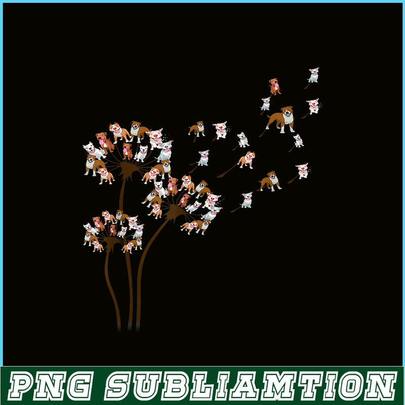 HL16102328-Dandelion French Bulldog PNG, Funny Animal Lovers PNG, Bulldog Mascot PNG.png