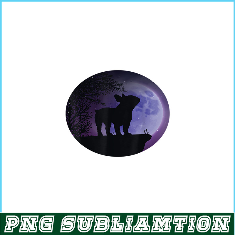 HL16102357-French Bulldog And Moon PNG, French Dog Artwork PNG, Bulldog Mascot PNG.png