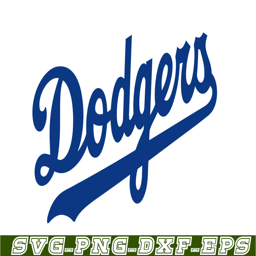MLB011223117-Dodgers Blue Text SVG, Major League Baseball SVG, MLB Lovers SVG MLB011223117.png