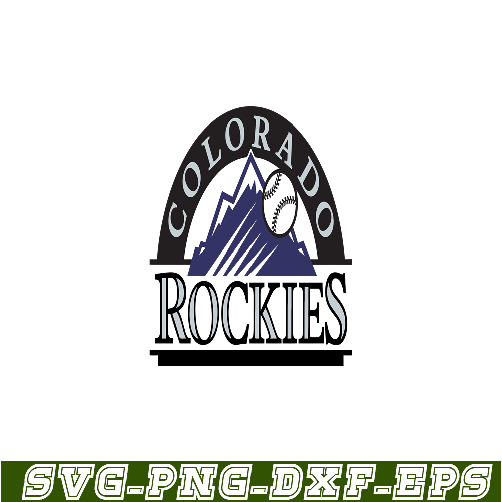 MLB01122342-Colorado Rockies Logo SVG PNG DXF EPS AI, Major League Baseball SVG, MLB Lovers SVG MLB01122342.png