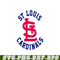 MLB2041223100-St. Louis Cardinals Pink And Blue Text SVG, Major League Baseball SVG, Baseball SVG MLB2041223100.png