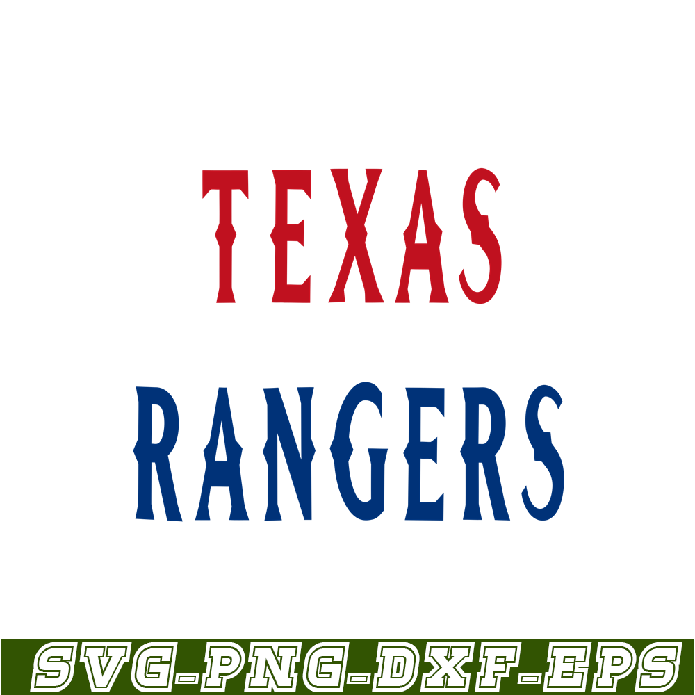 MLB2041223144-Texas Rangers Text SVG, Major League Baseball SVG, Baseball SVG MLB2041223144.png