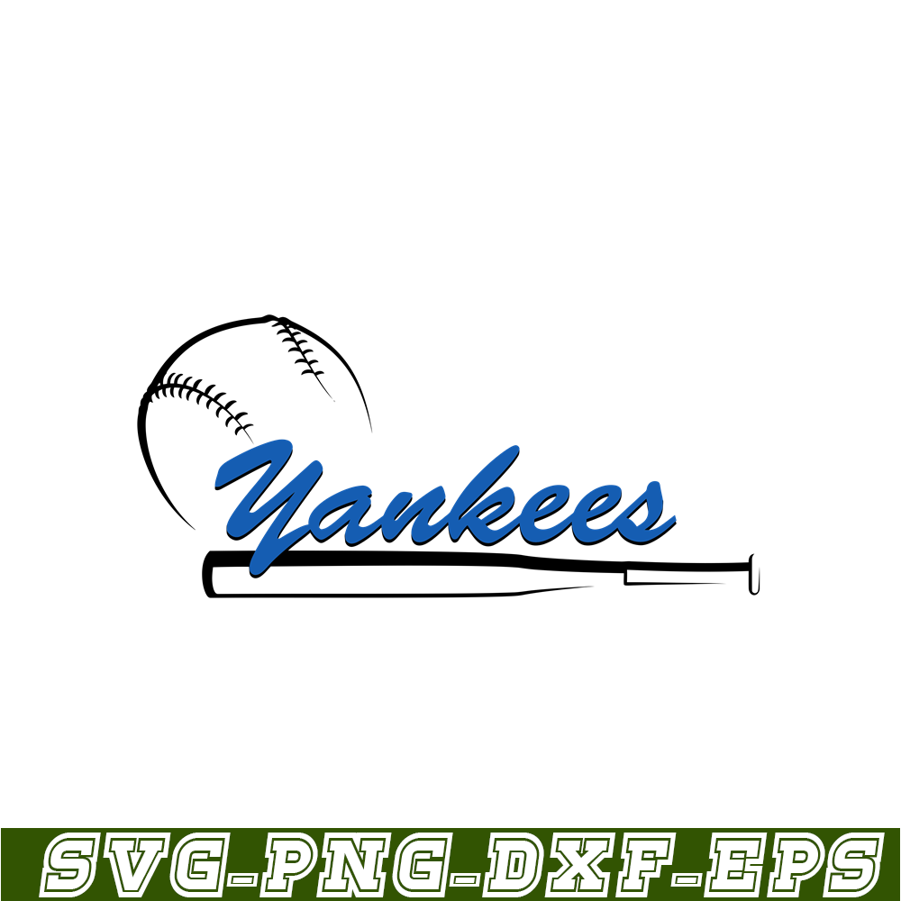 MLB204122334-NewYork Yankees The Text SVG, Major League Baseball SVG, Baseball SVG MLB204122334.png