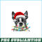PNG141023106-Boston Terrier Santa Christmas Tree Lights Xmas Gifts Boys T-Shirt Png.png
