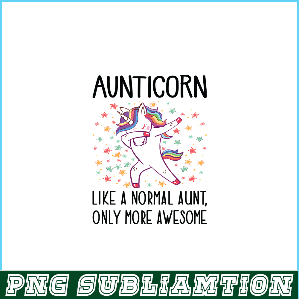 PNG14102346-Aunticorn Like An Aunt Only Awesome Dabbing Unicorn Premium Scoop T-Shirt Png.png