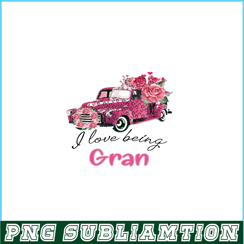 VLT19102348-I Love Being Grand PNG, Pink Valentine PNG, Valentine Holidays PNG.png