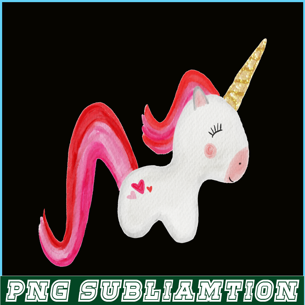 VLT211023109-Unicorn PNG, Sweet Valentine PNG, Valentine Holidays PNG.png