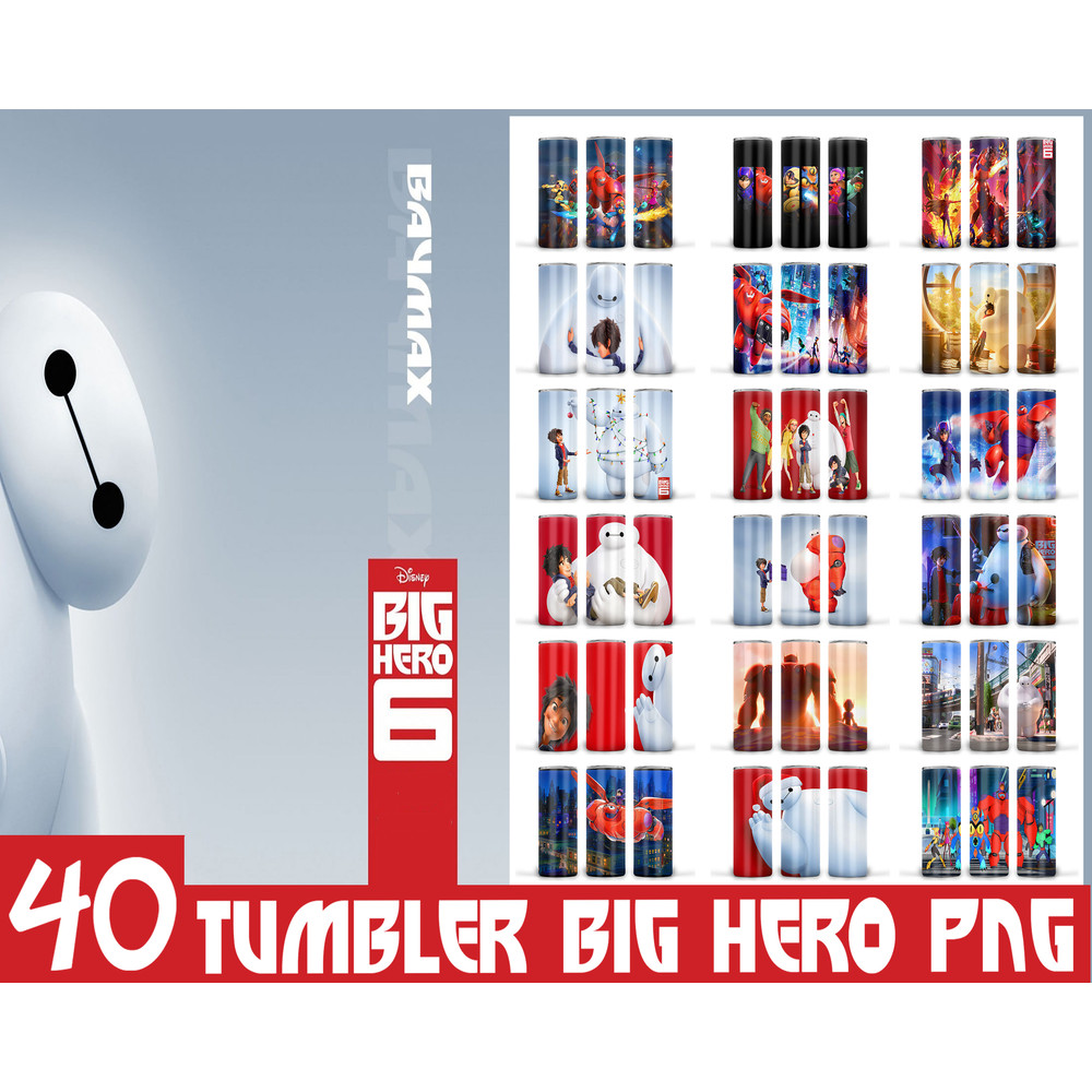 Big Hero Tumbler, Big Hero 6 PNG, Tumbler design, Digital download.jpg