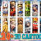 3D All Styles Cartoon 20oz Skinny Tumbler Bundle, Subimation Digital Download, 3D Floral Movie Tumber, Cartoon Tumbler Design PNG.jpg