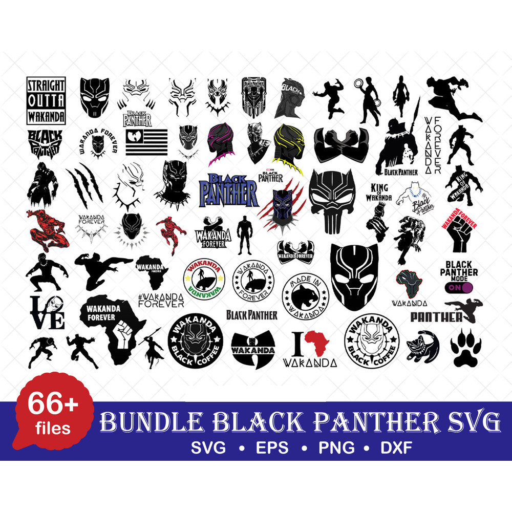 New Black Panther Mega Bundle Svg, Black Panther png, Black Panther clipart, Black Panther svg for cricut.jpg