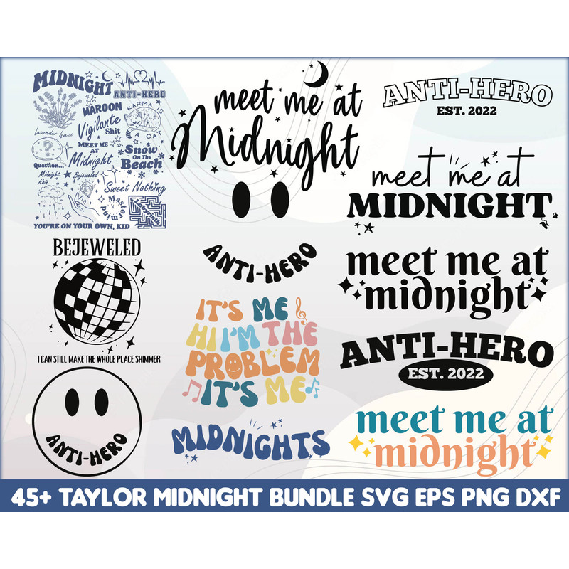Taylor Swift Bundle Png Svg Dxf Eps, Designs TaySwift Bundle, Taylors Version, Swifties Concert, Midnight Album, Midnight Concert Png.jpg