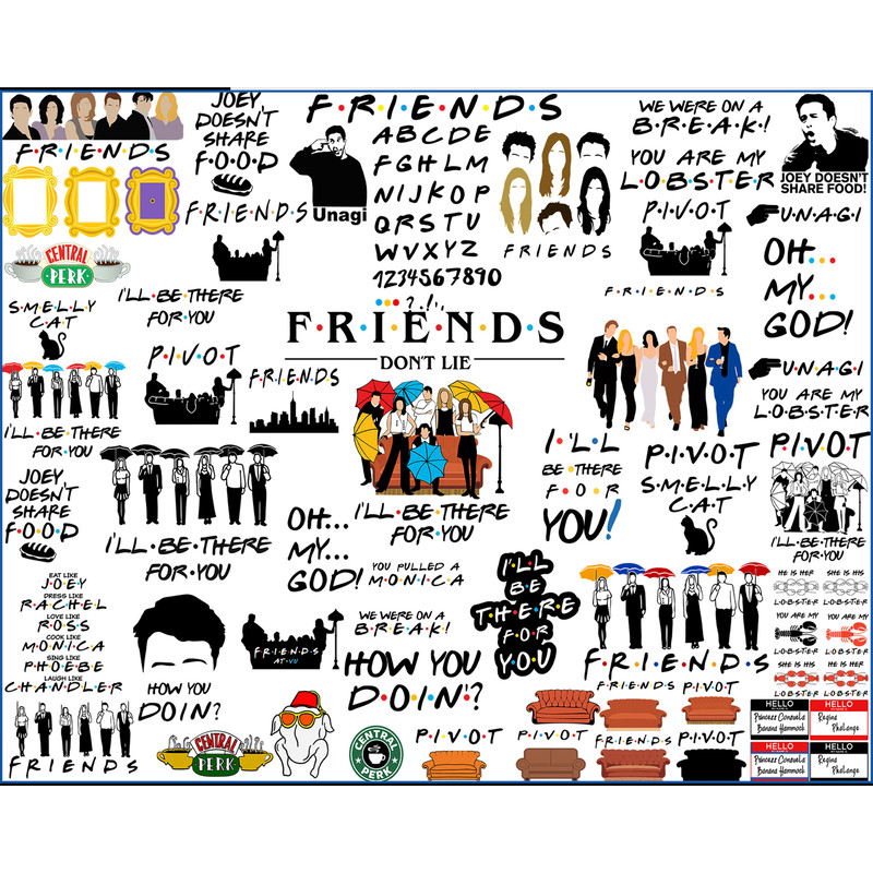 Friends bundle svg,png,dxf, Friends font svg, Friends clipart, Friends Tshirt, Friends mug.jpg