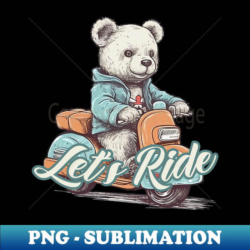 FN-577_A cute teddy bear riding scooter bike 3948.jpg