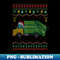 FQ-11943_Garbage Truck Santa Hat Ugly Christmas er Funny Novelty 0086.jpg