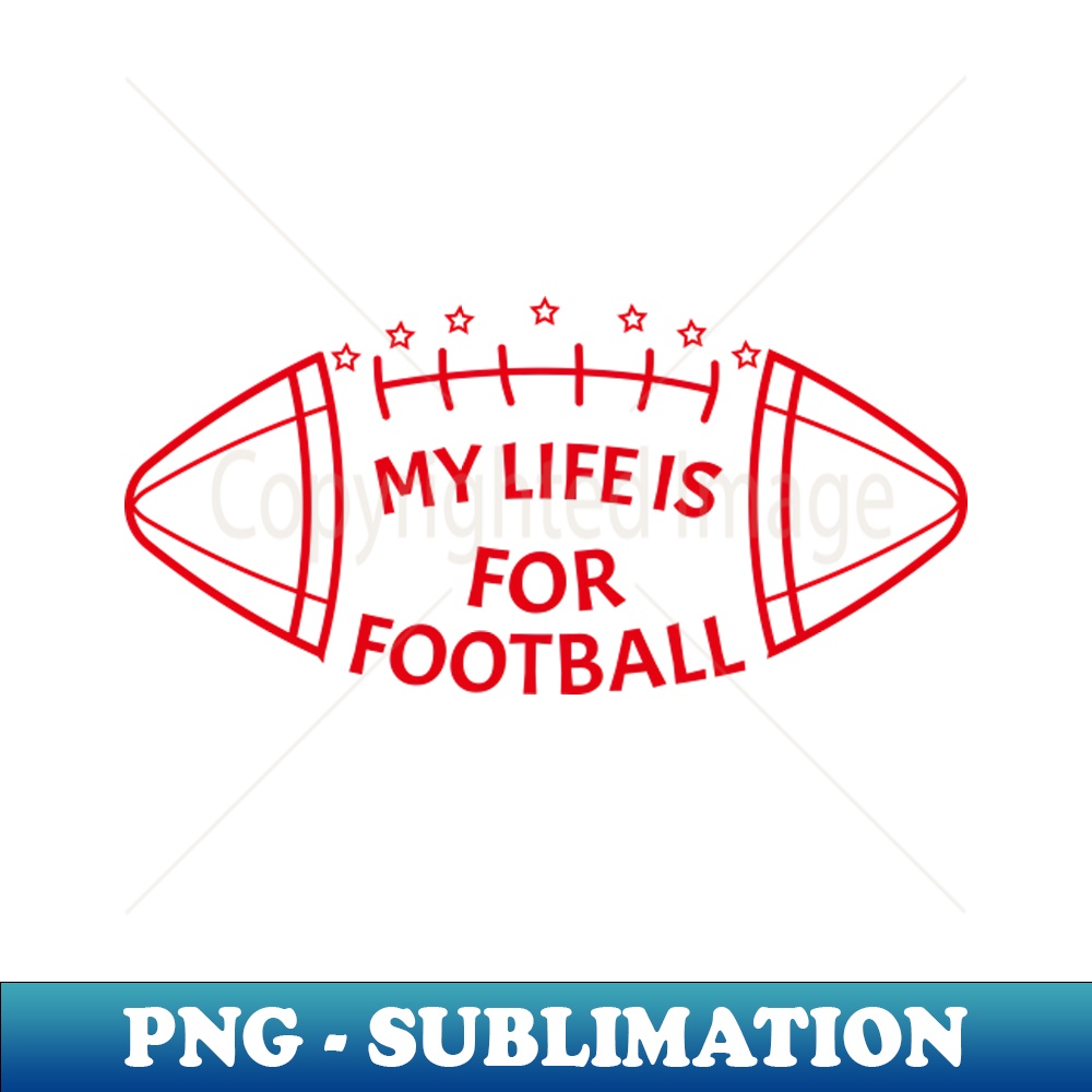 FR-20119_My Life Is For Football - Red 7230.jpg