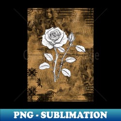 vintage rose - png sublimation digital download - revolutionize your designs