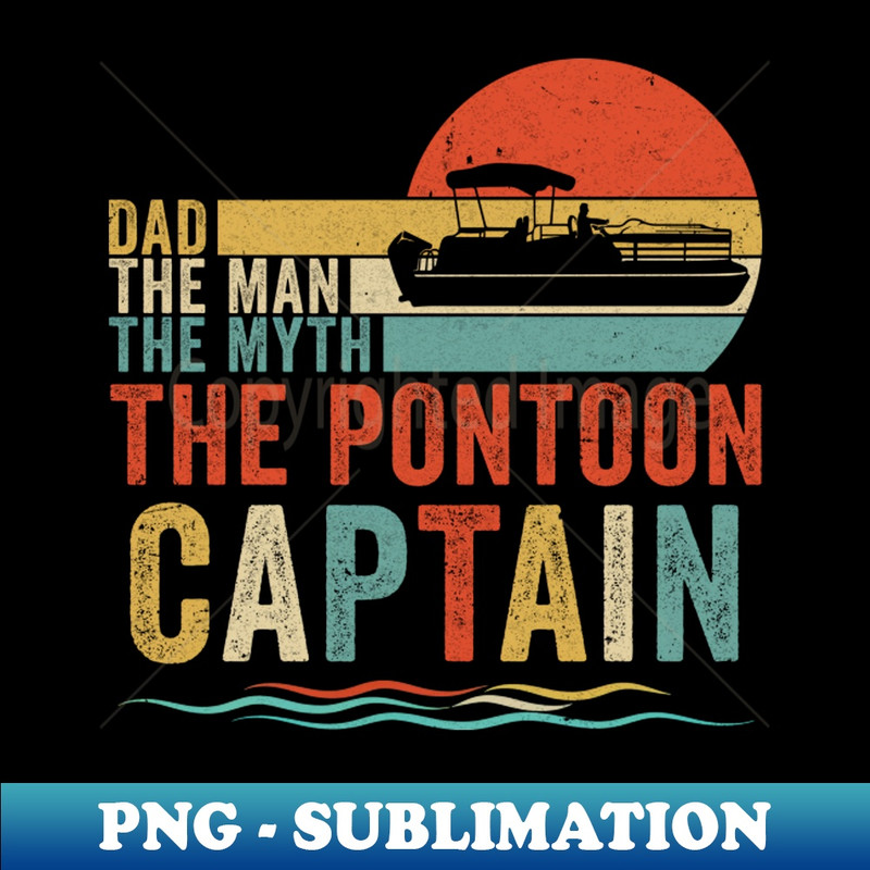 FU-11327_Funny Boat Boating Dad Man Myth Pontoon Captain Men Retro 3269.jpg