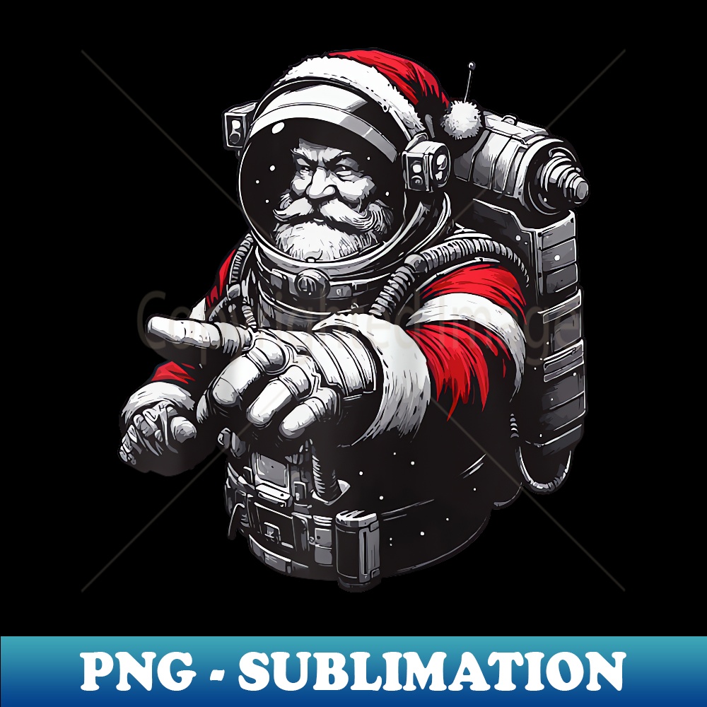 FU-24353_Santa Claus in Space Suit - Funny Christmas Raglan Baseball  0384.jpg