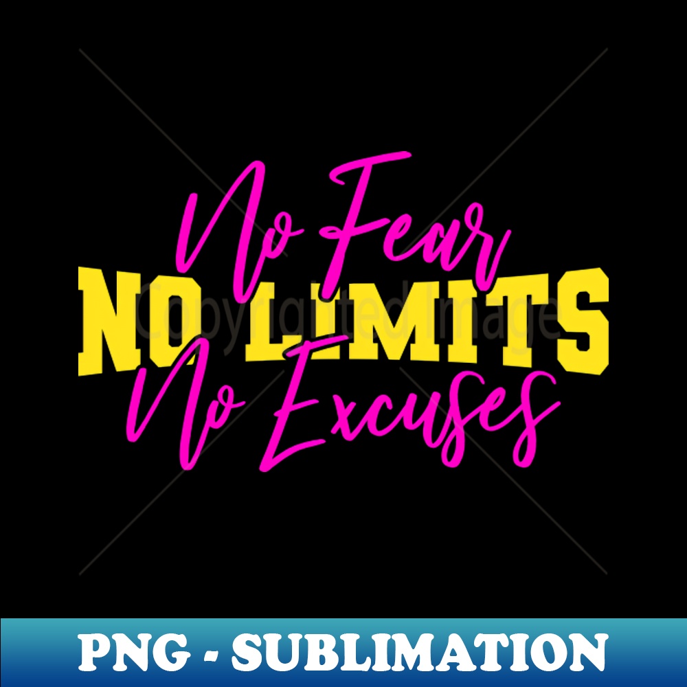 GW-20697_No Fear No Limits No Excuses - Workout motivational 7372.jpg