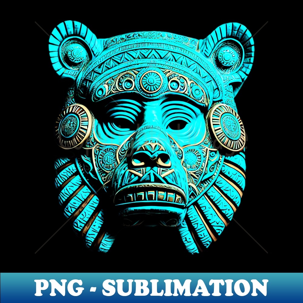 GW-3384_Bear Mask Aztec Mexico Turquoise Artifact 4412.jpg