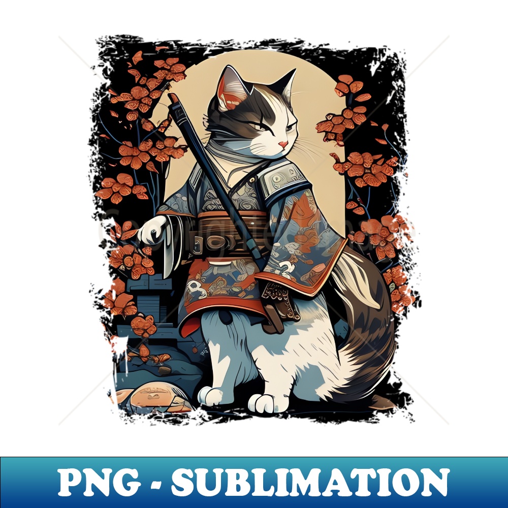 HQ-16249_Japanese Cat Samurai Katana Catana - Cat lover 5345.jpg