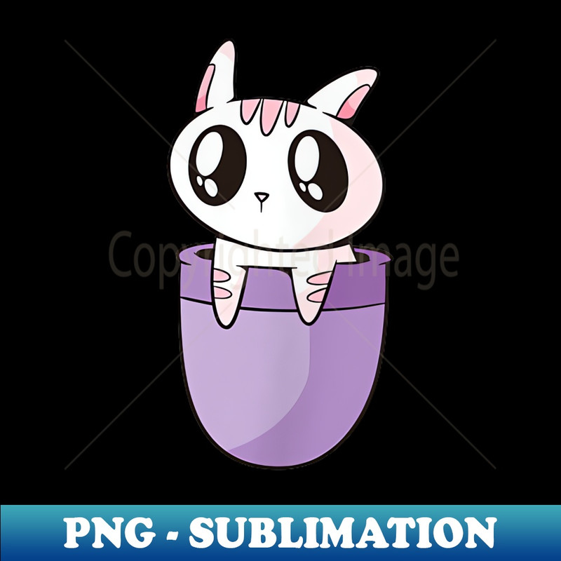 HY-1106_Adorable Kawaii Cat in Pocket, Cute Baby Animal 0011.jpg