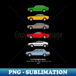 lancia beta classic car collection - elegant sublimation png download - revolutionize your designs