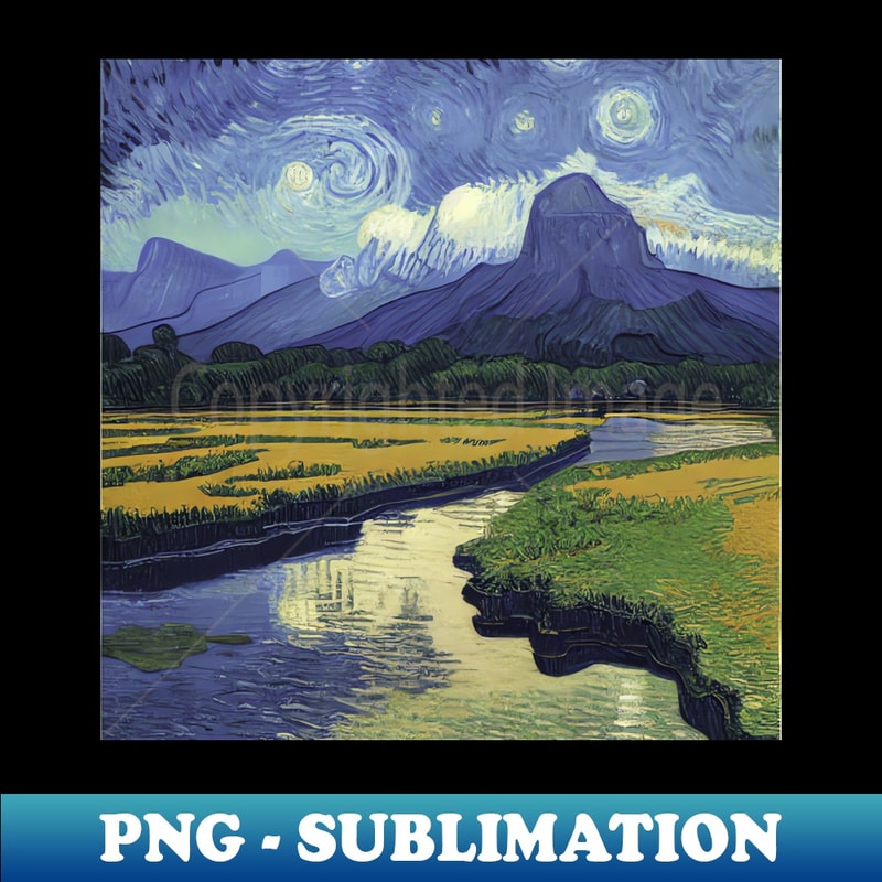 JH-1650_Amazon nature Vincent van Gogh style 7681.jpg