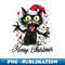 LJ-4293_Black Cat Christmas light Christmas Black Cat With Santa Hat 0034.jpg