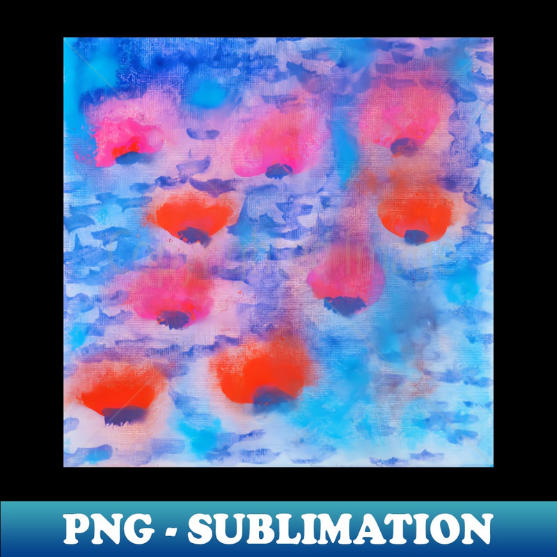 LU-12641_Gouache painting water lilies on blue water 7311.jpg