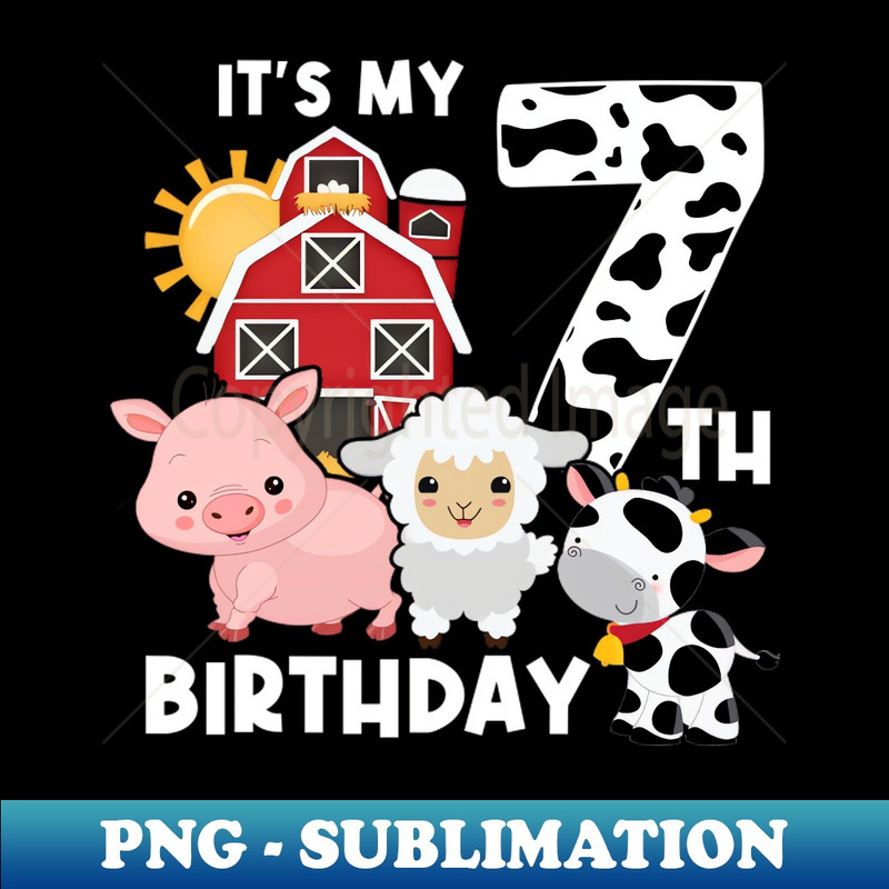 MF-10397_Farm Animals 7 Year Old Its My 7th Birthday Party Bday Girl 3231.jpg