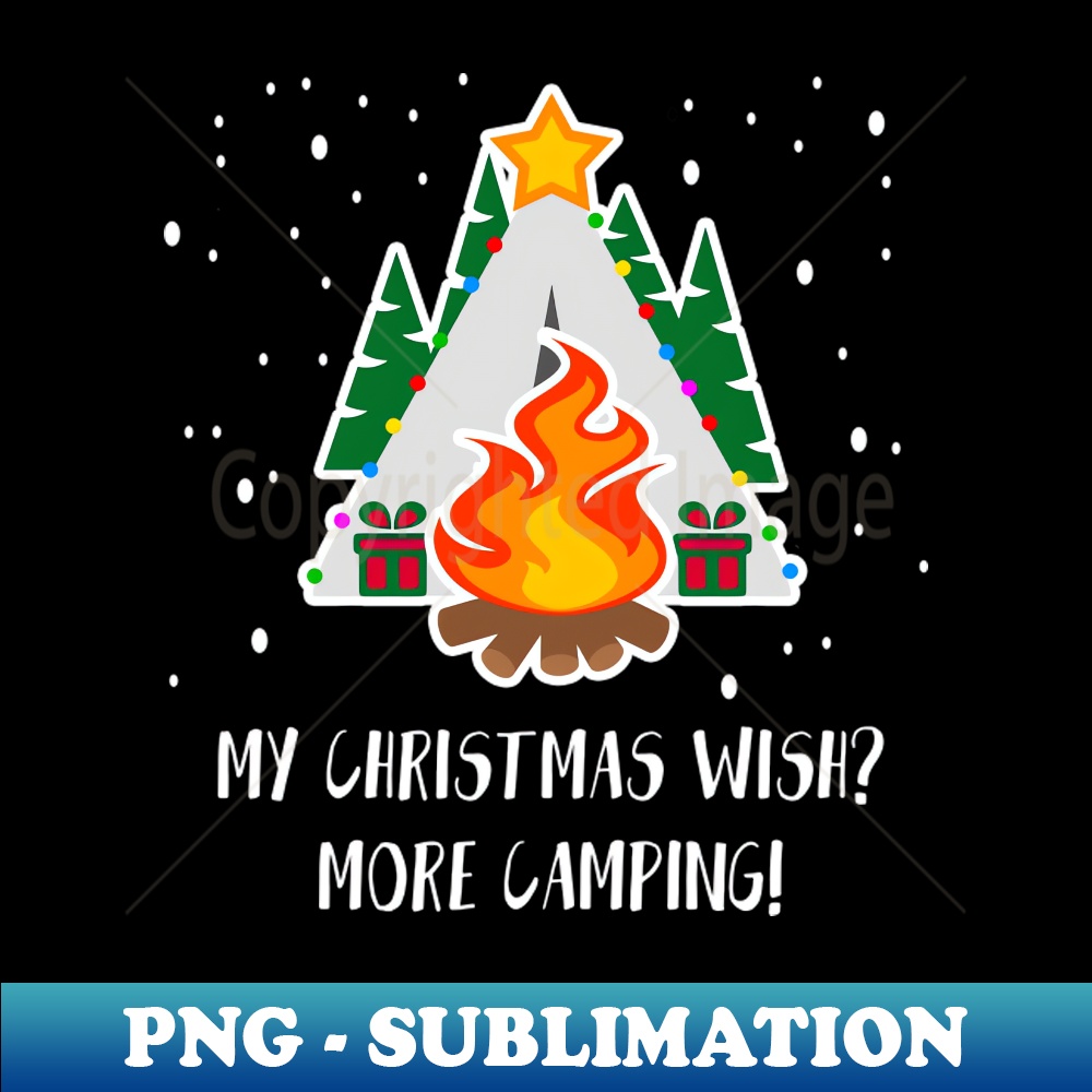 MF-20060_My Christmas Wish More Camping Shirt Funny Santa Camping Christmas Tshirt Camper Holiday Gift Funny Christmas Party Tee 4207.jpg