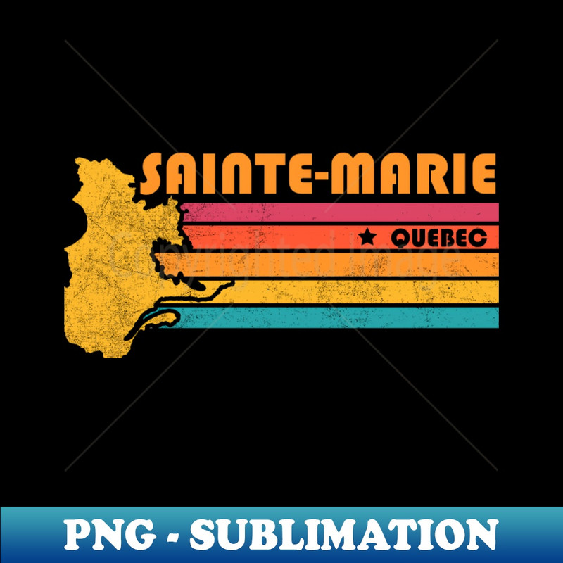 MH-24189_Sainte-Marie Quebec Canada Vintage Distressed Souvenir 1540.jpg