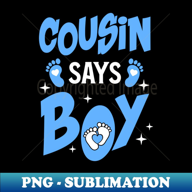 MO-7280_Cousin Says Boy Gender Reveal Team Boy Pregnancy Cousins Youth 7668.jpg