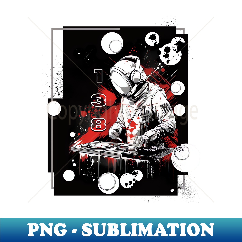 MX-22386_Premium Splash Art 138 Space Astronaut Rave Music DJ Graphic Design 9464.jpg