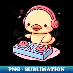 DJ Duck - Stylish Sublimation Digital Download - Boost Your Success with this Inspirational PNG Download