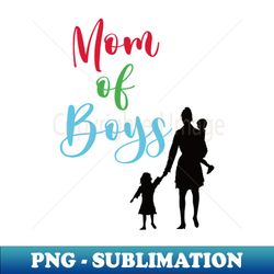 mom of boys - retro png sublimation digital download - instantly transform your sublimation projects