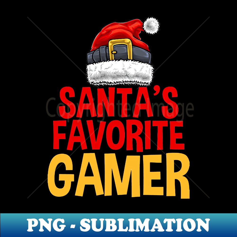 NQ-24390_Santa Favorite Gamer Funny Pajamas Merry Christmas 0402.jpg